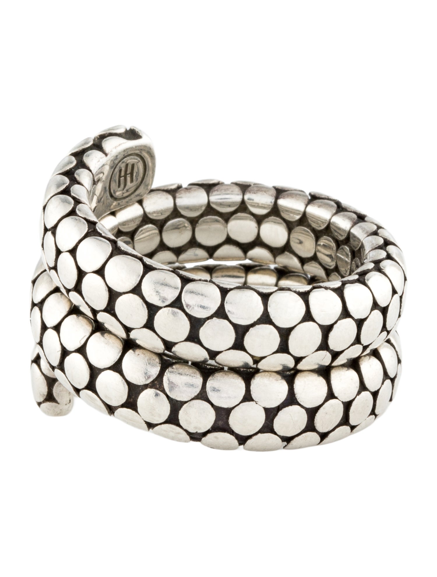 John Hardy Dot Coil Ring