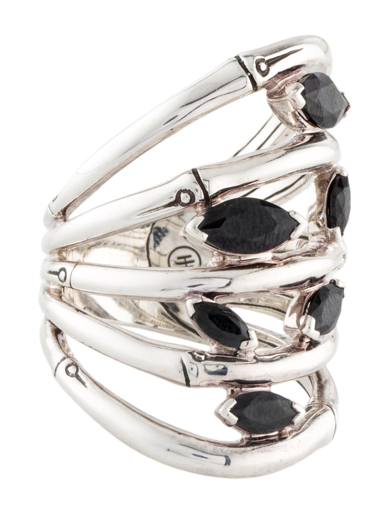 John Hardy Spinel Bamboo Statement Ring