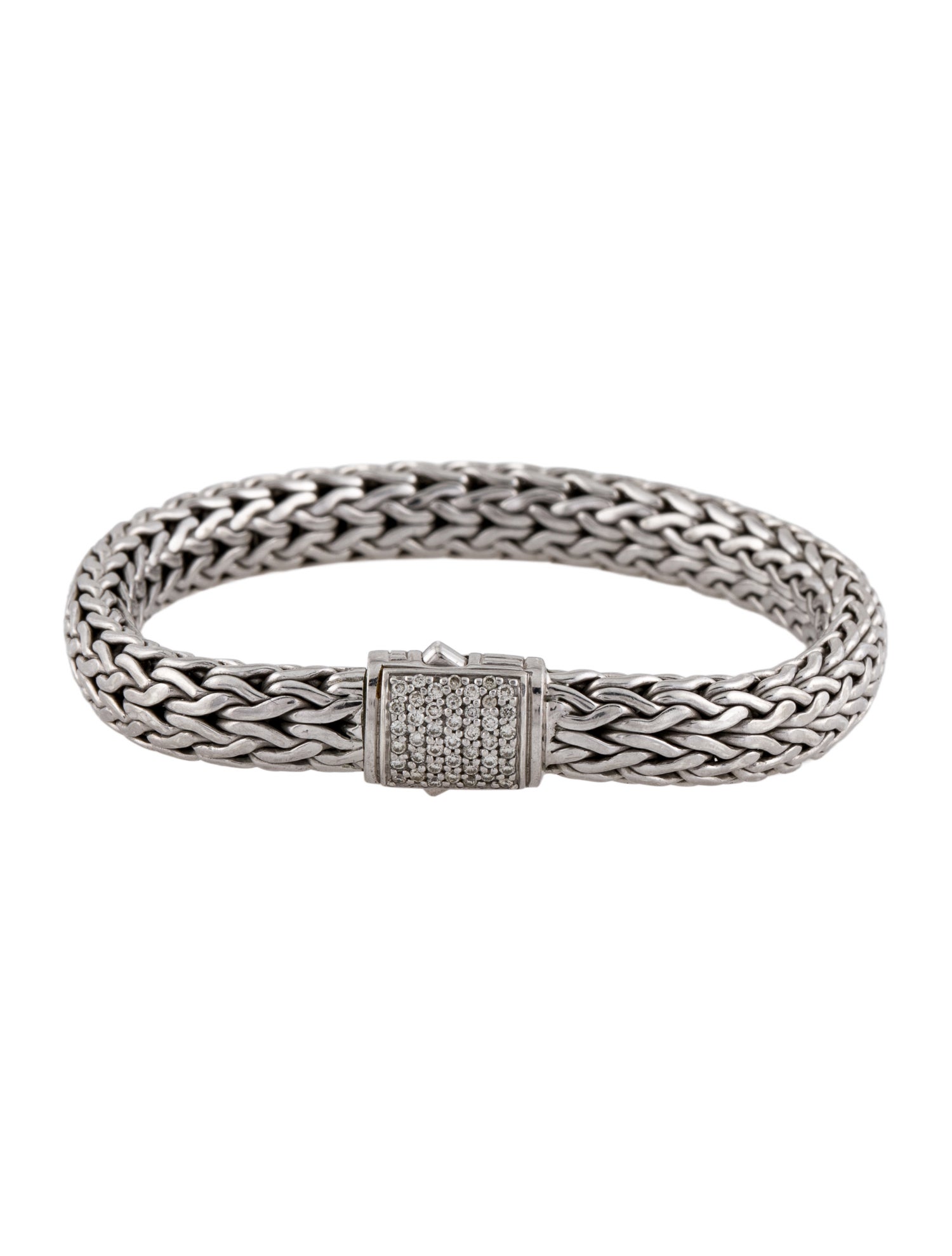 John Hardy Diamond Icon Link Bracelet