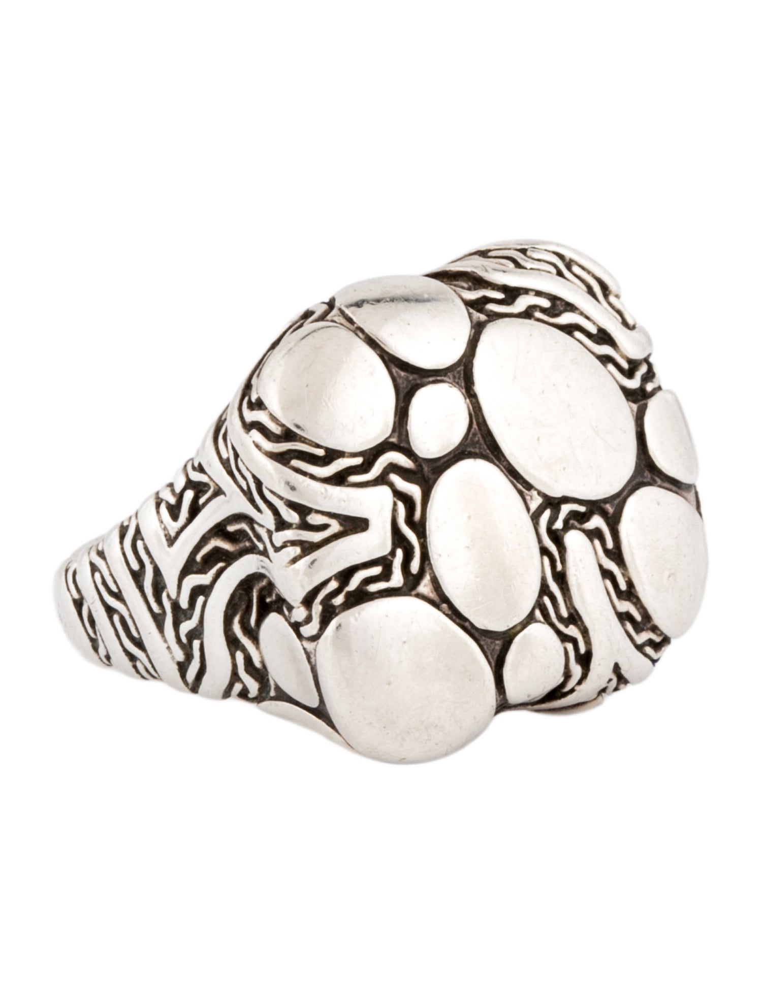 John Hardy Kali Pebble Cocktail Ring