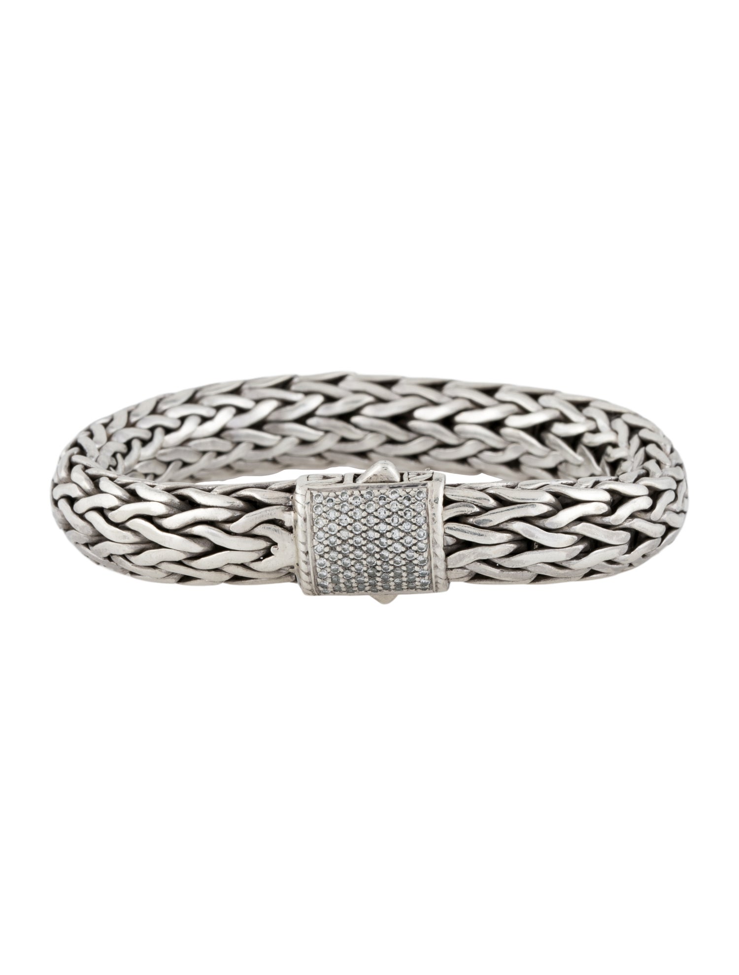 John Hardy Vintage Diamond Icon Bracelet
