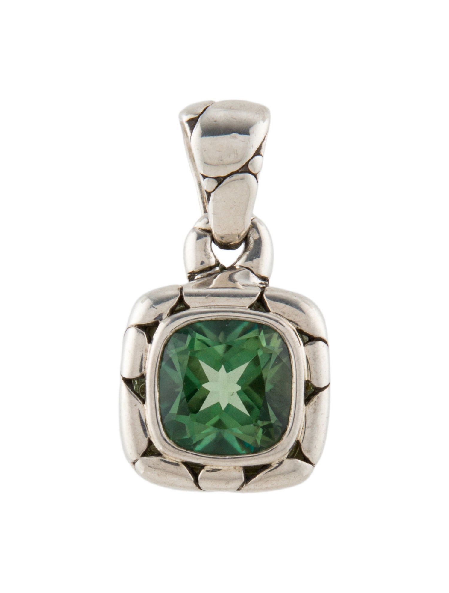 John Hardy Coated Topaz Kali Pendant