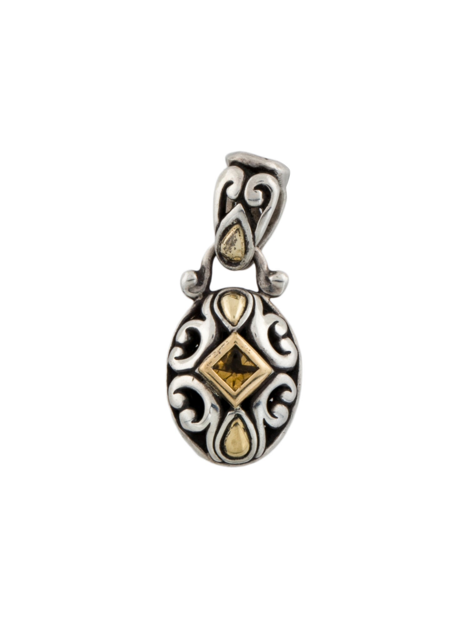 John Hardy Citrine Pendant