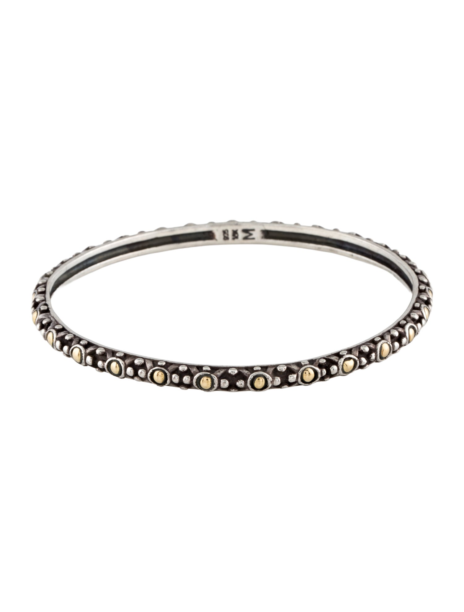John Hardy Jaisalmer Dot Slim Bangle