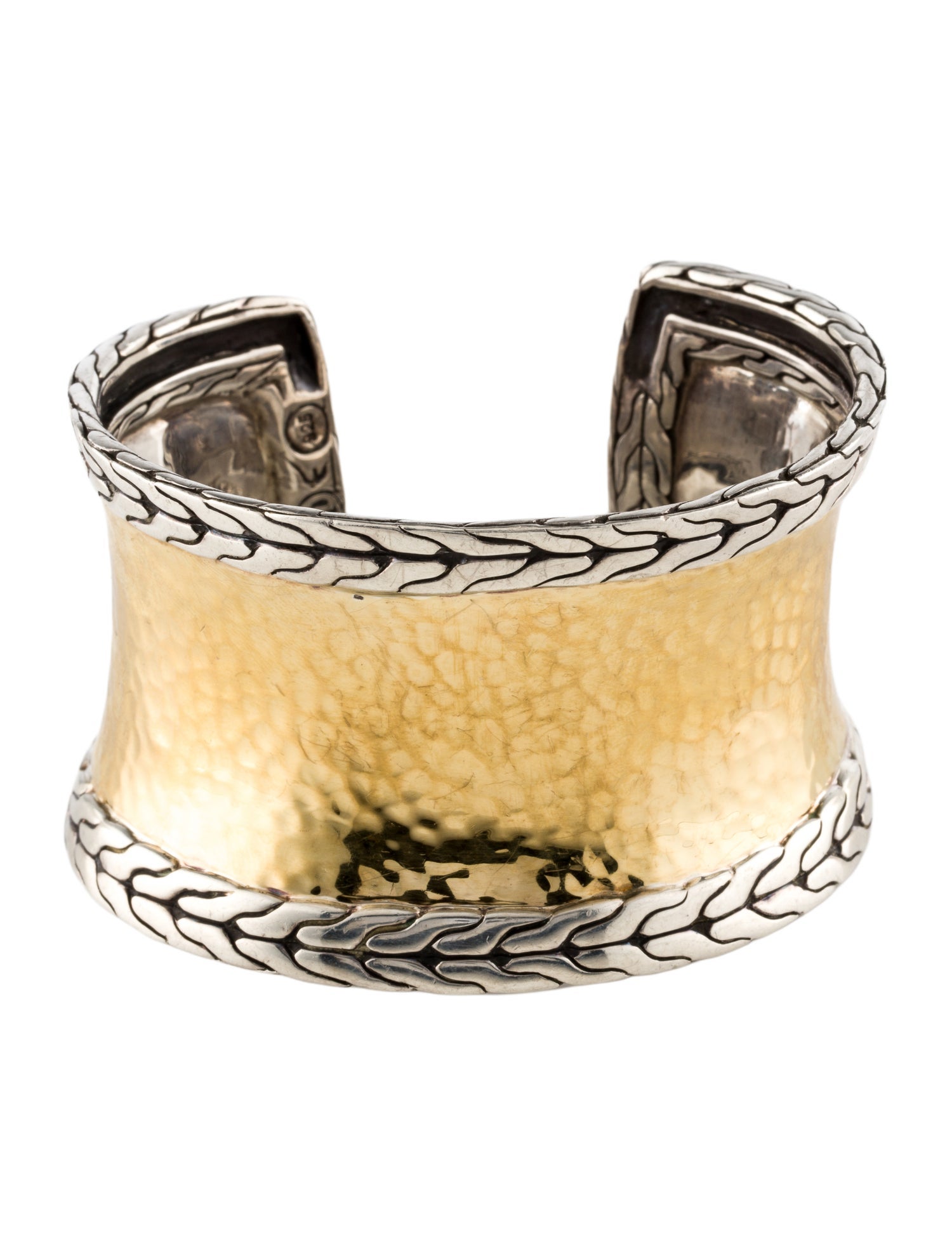 John Hardy Two-Tone Palu Cuff Bracelet