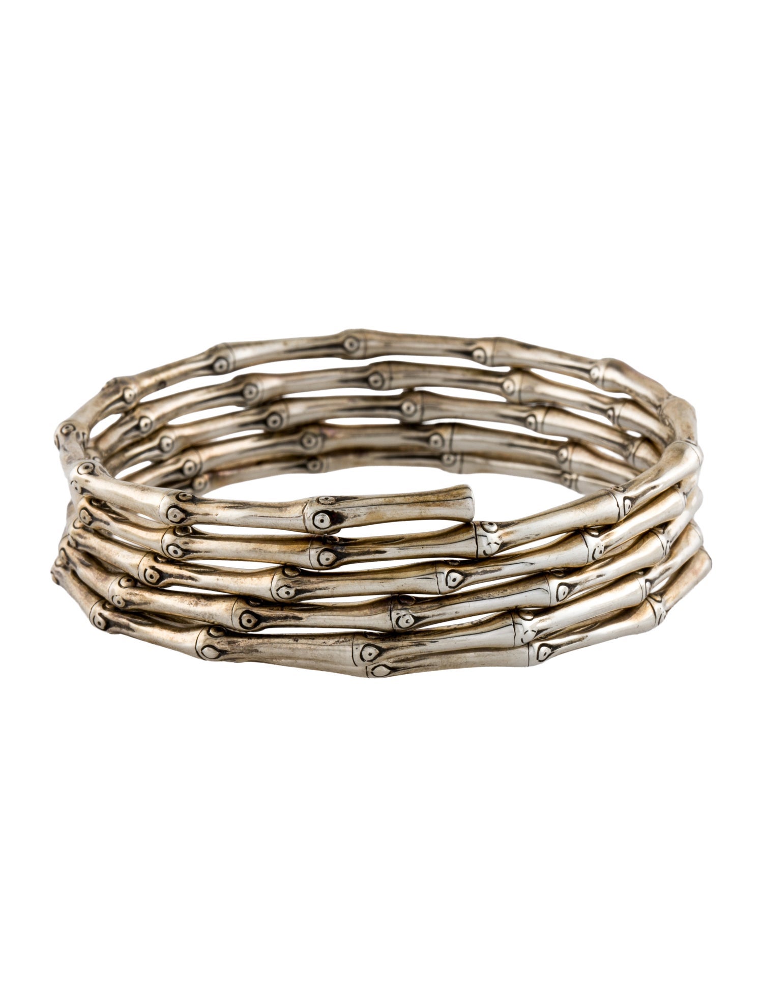 John Hardy Bamboo Coil Bracelet