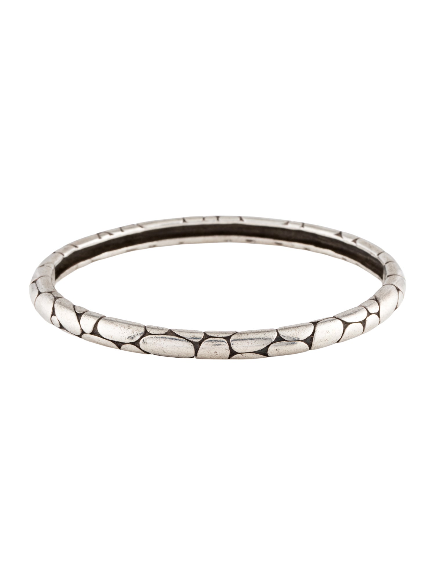 John Hardy Kali Pebble Bangle Bracelet