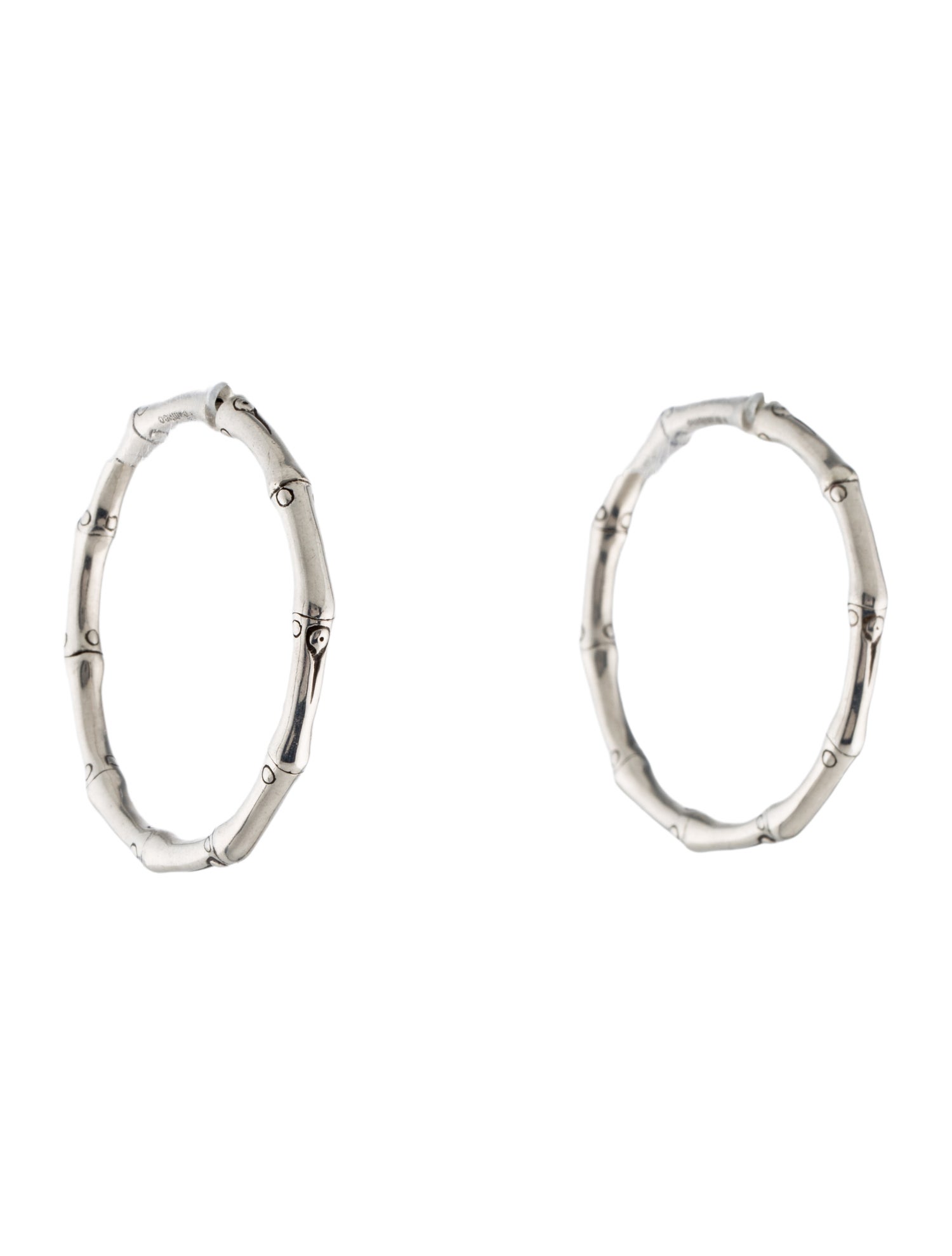 John Hardy Bamboo Medium Hoop Earrings