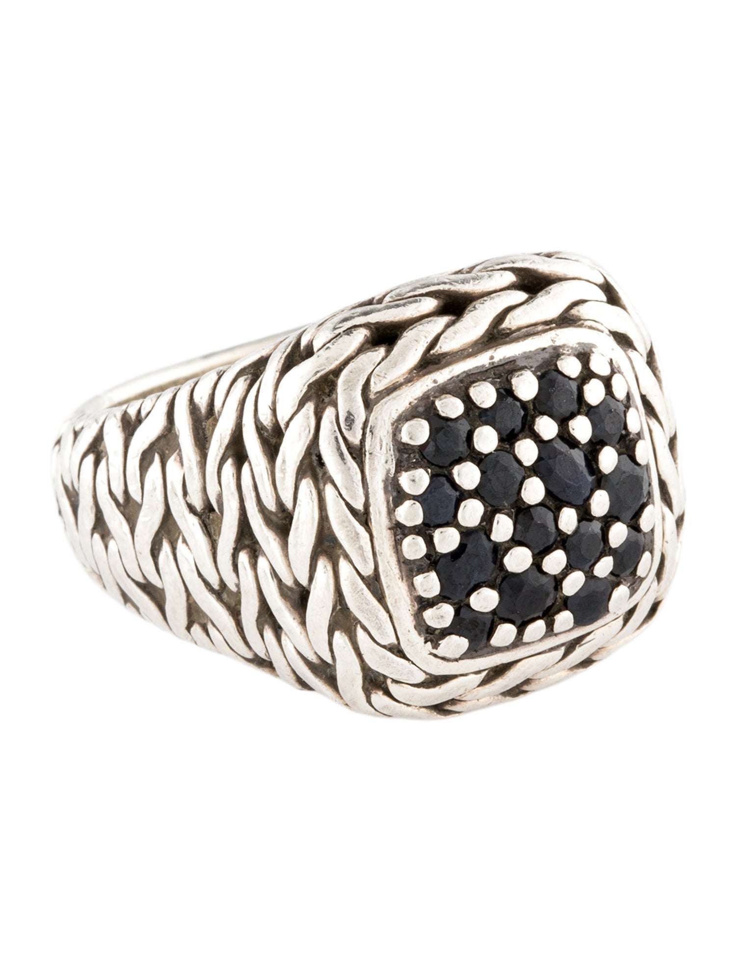 John Hardy Sapphire Cocktail Ring