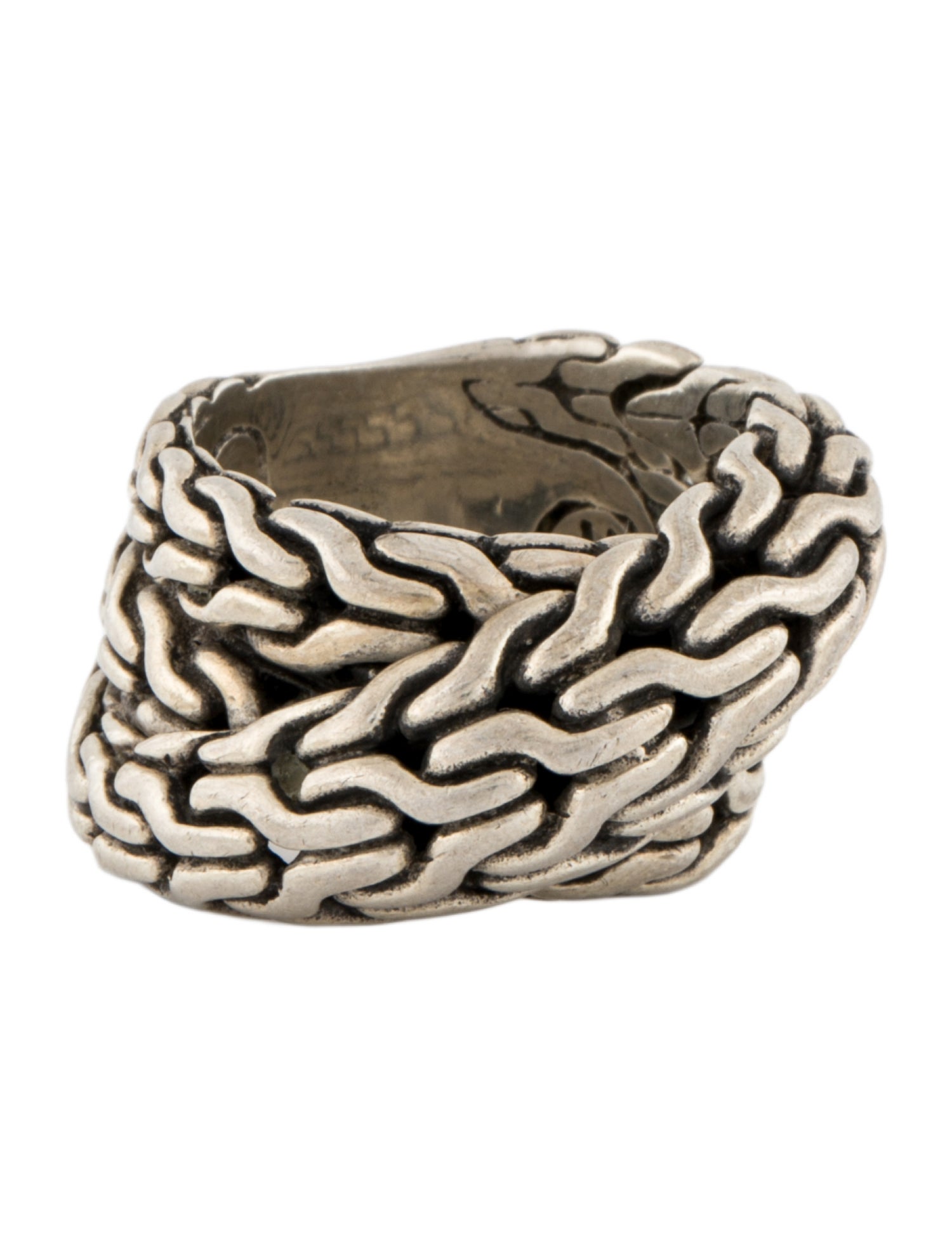 John Hardy Classic Chain Overlap Band