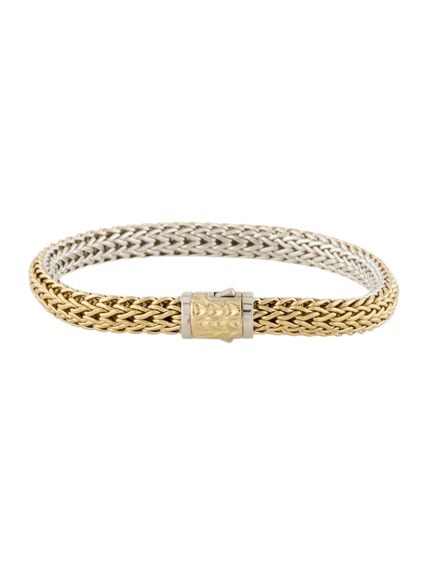 John Hardy Two-Tone Icon Reversible Bracelet