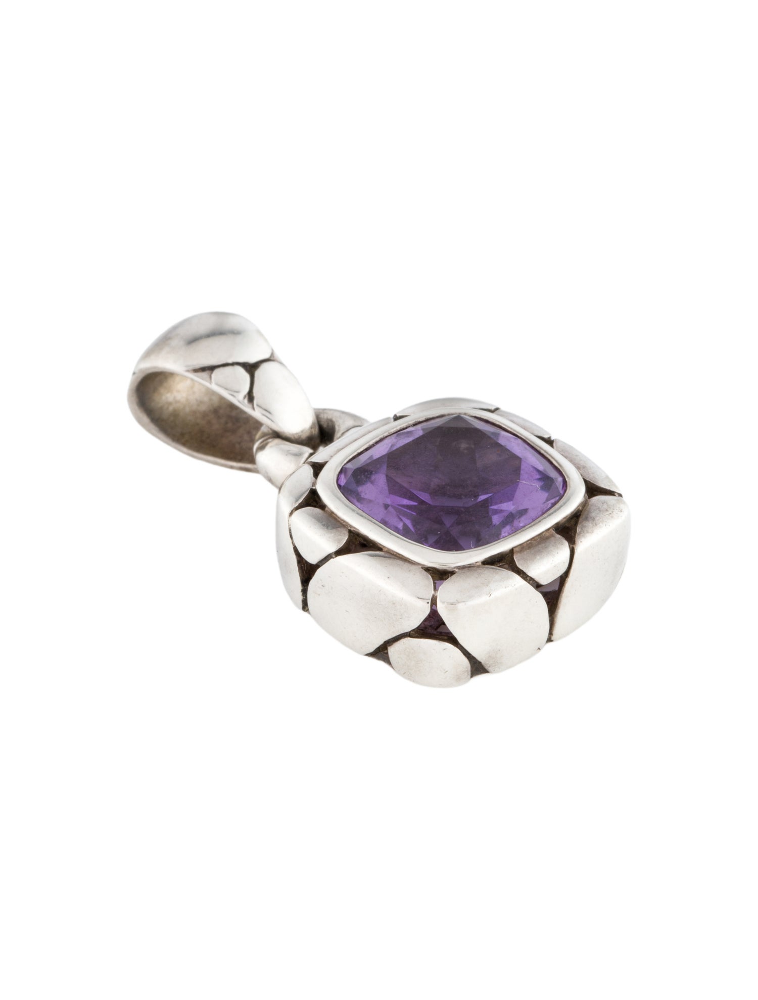 John Hardy Amethyst Pendant