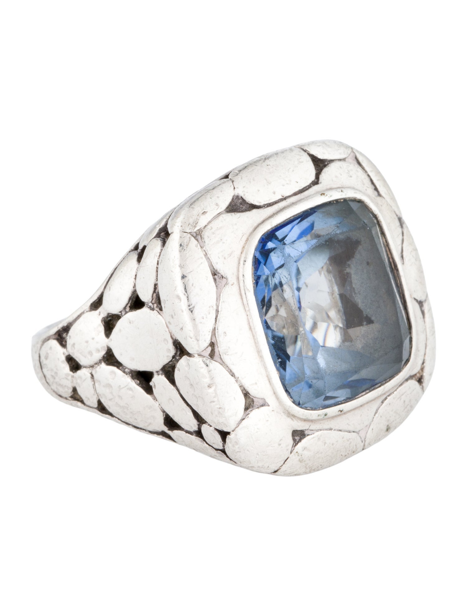 John Hardy Coated Topaz Batu Kali Ring