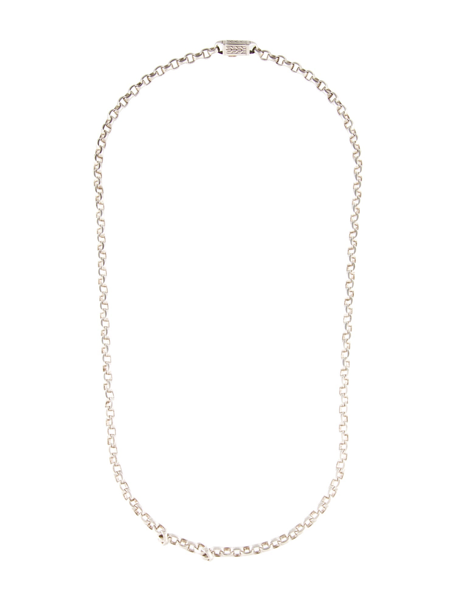 John Hardy Oval Link Necklace