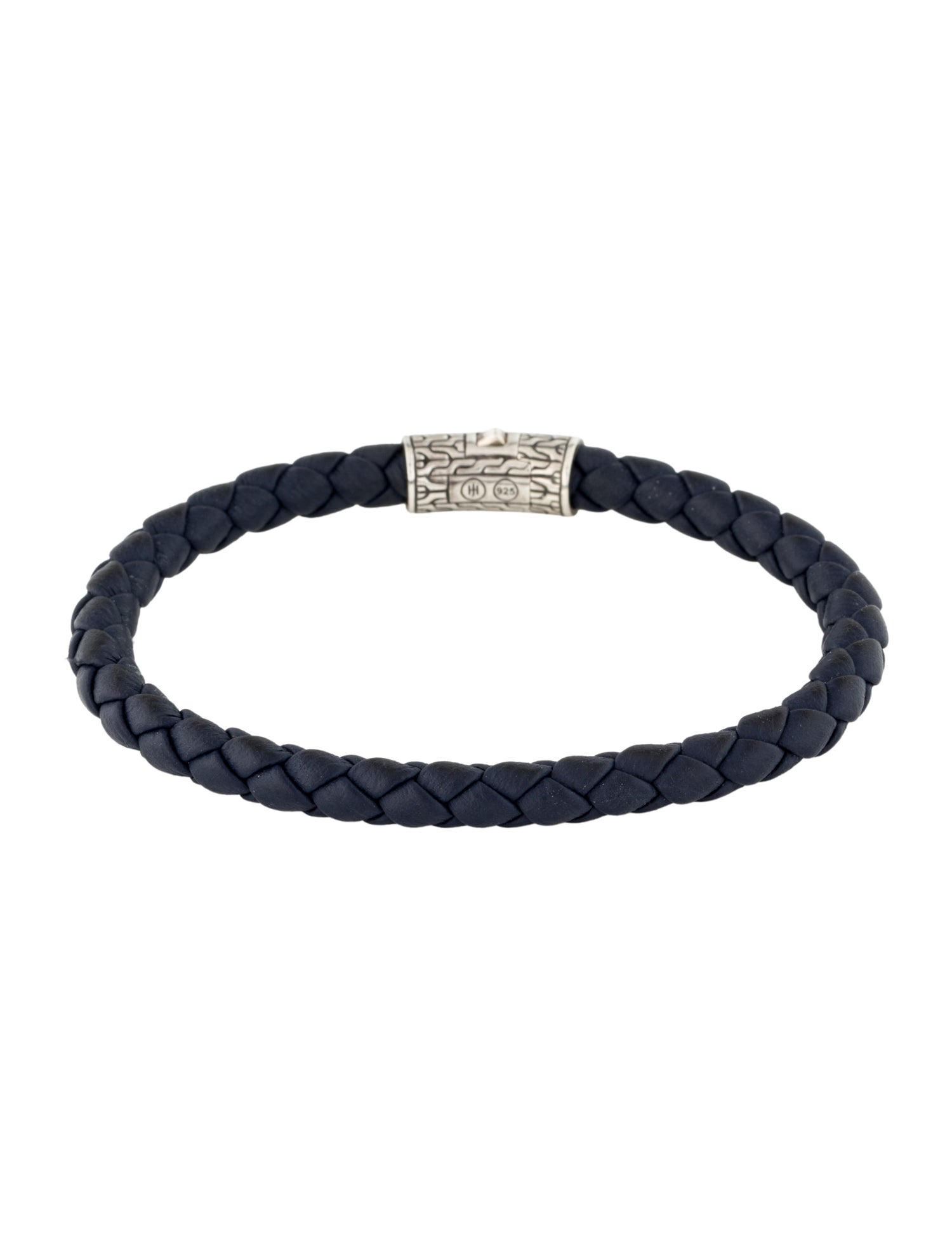 John Hardy Leather Woven Bracelet