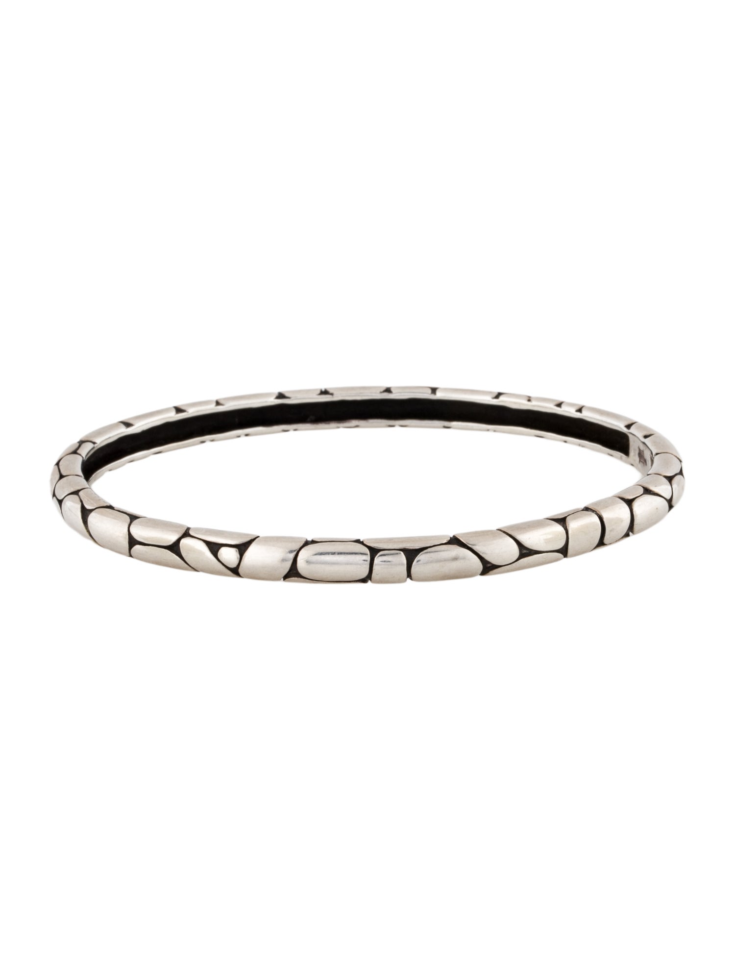 John Hardy Kali Pebble Bangle Bracelet