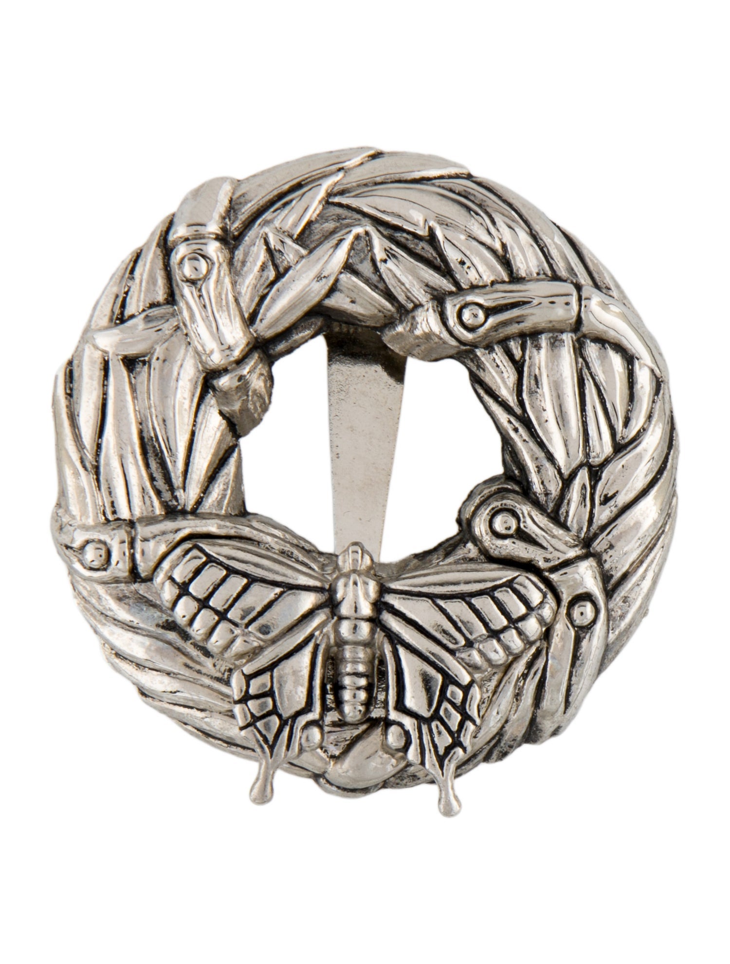 John Hardy Butterfly Wreath Dress Clip