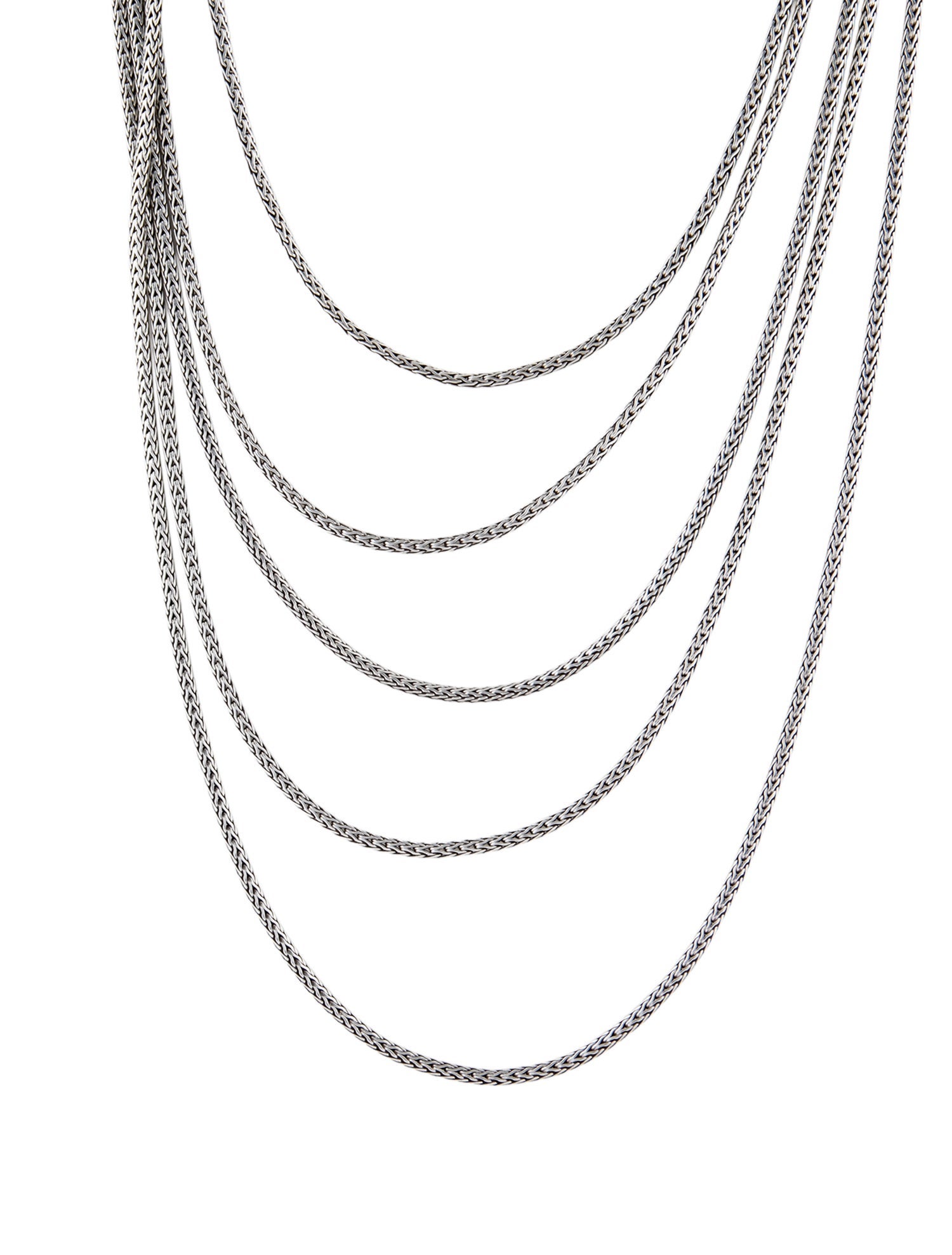 John Hardy Spinel & Sapphire Legends Naga Multistrand Necklace