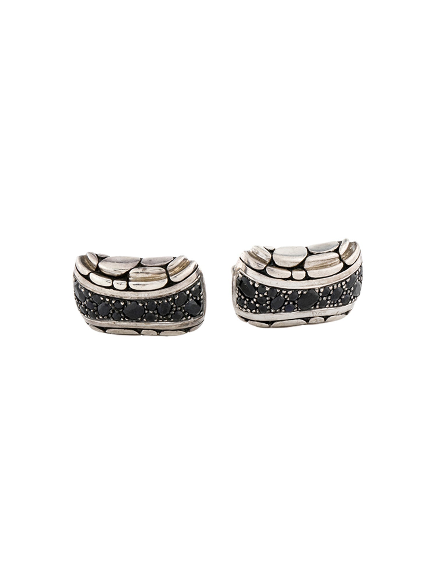 John Hardy Black Sapphire Kali Cufflinks