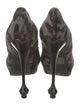 Julia Haart Ponyhair Camouflage Print Pumps