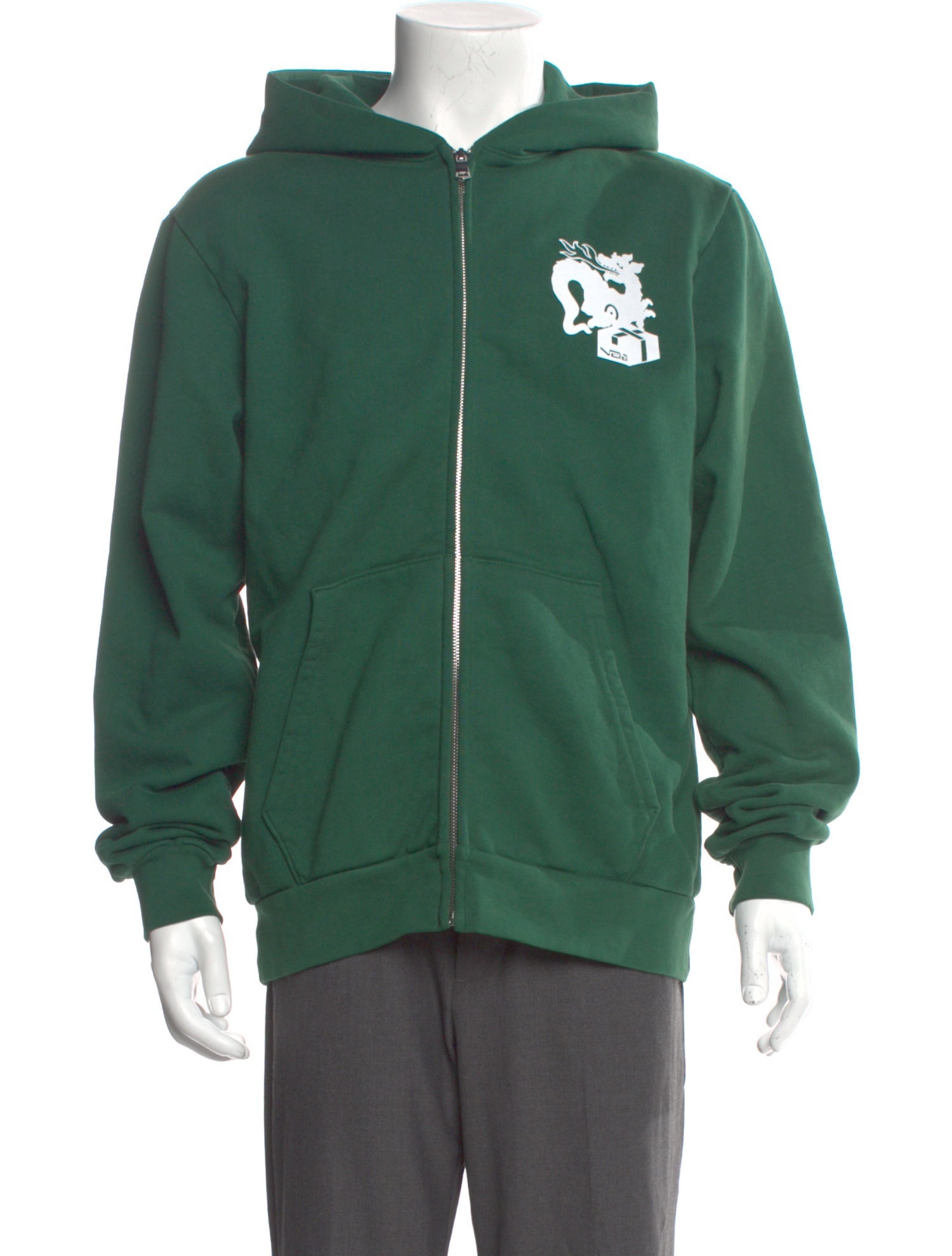 Archival Reinvent Graphic Print Crew Neck Hoodie