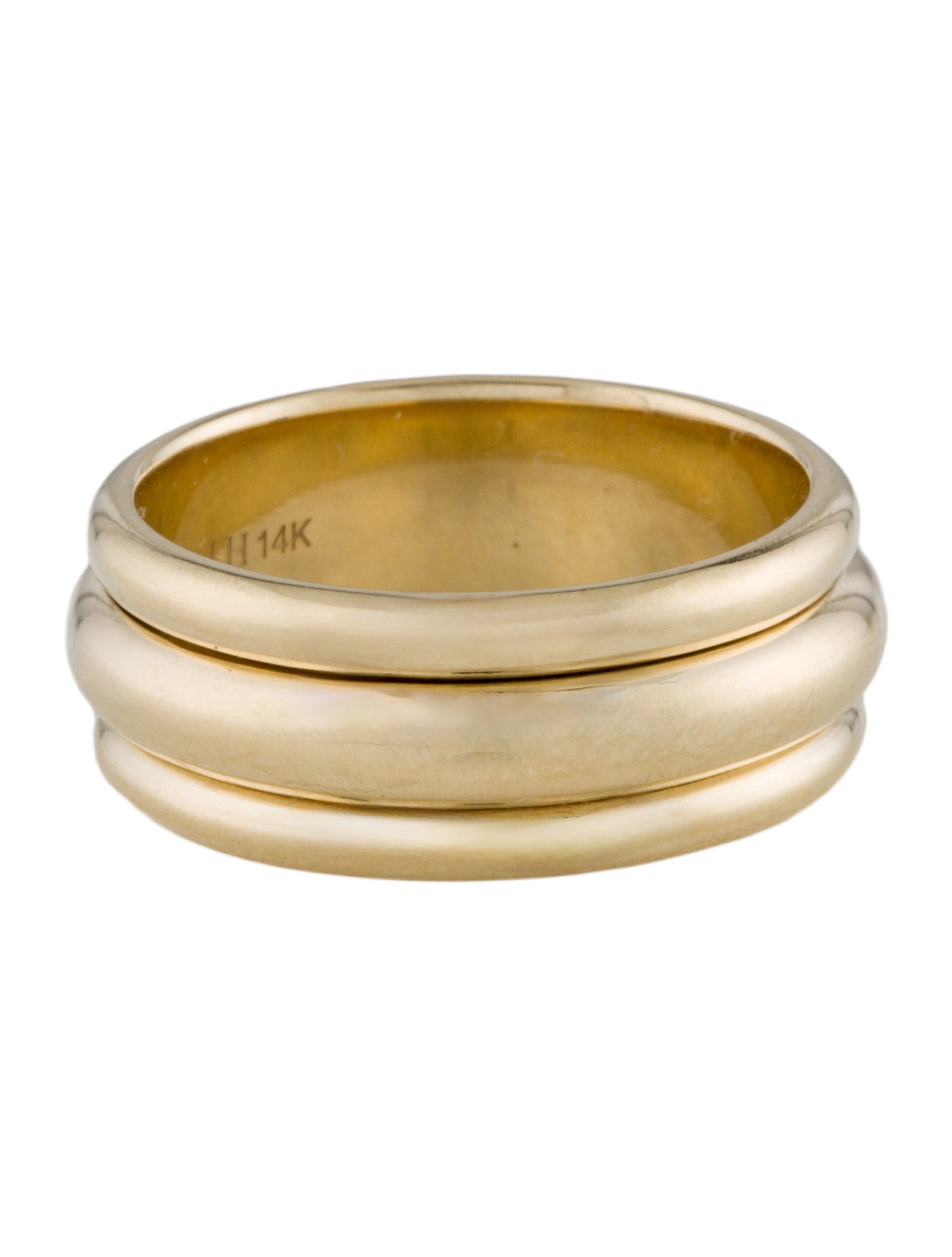 J. Hannah 14K Pivot Ring III
