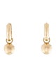 J. Hannah 14K Pearl Charm Drop Earrings