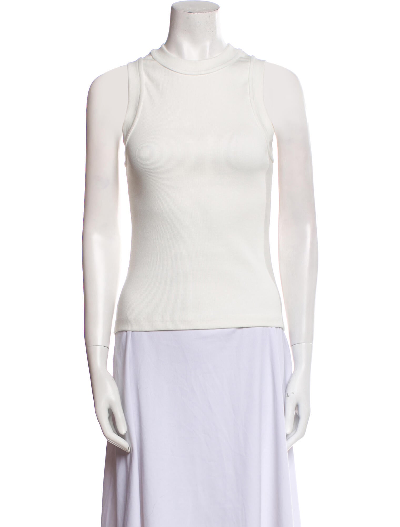 Renggli Mock Neck Sleeveless Top