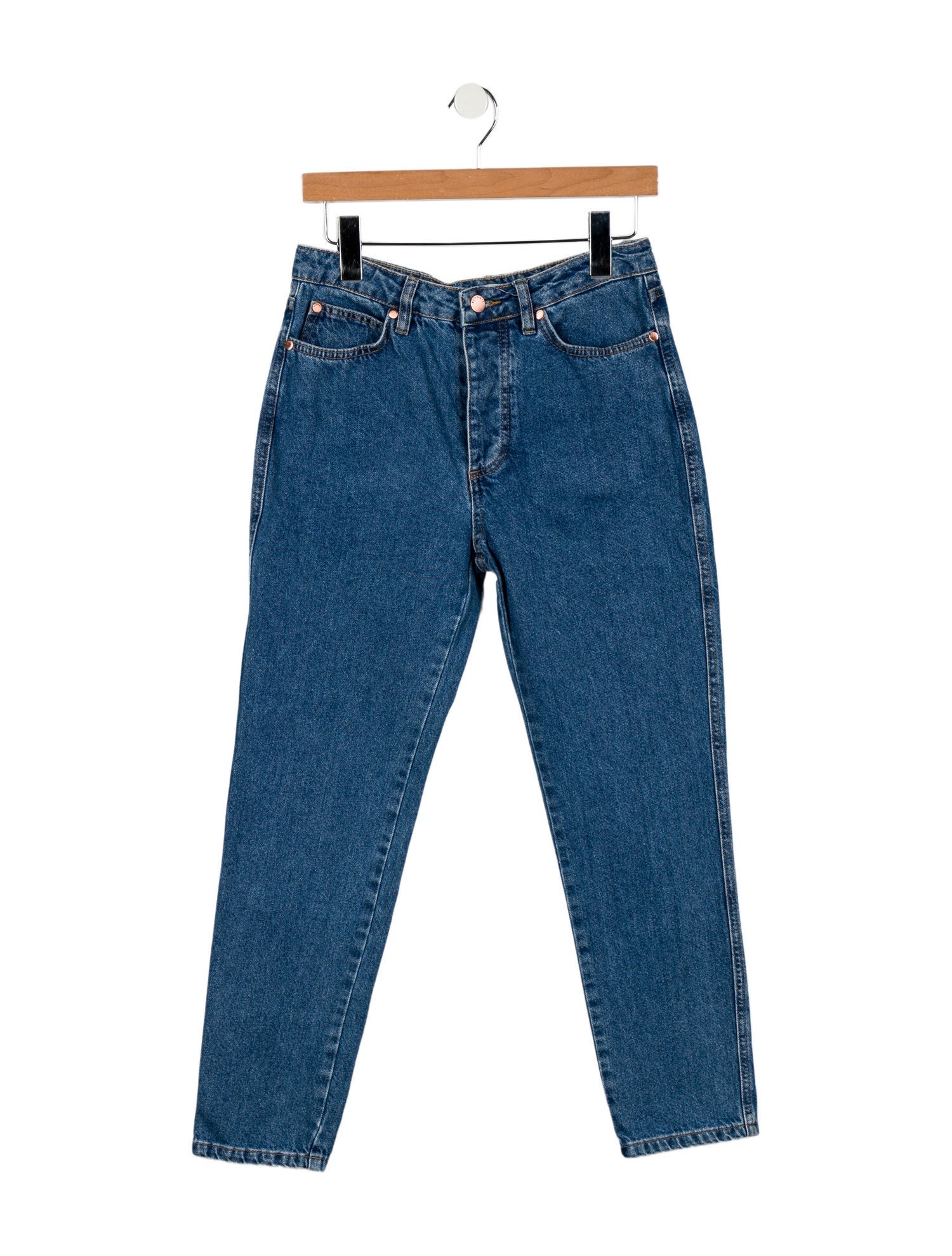 Renggli Mid-Rise Straight Leg Jeans