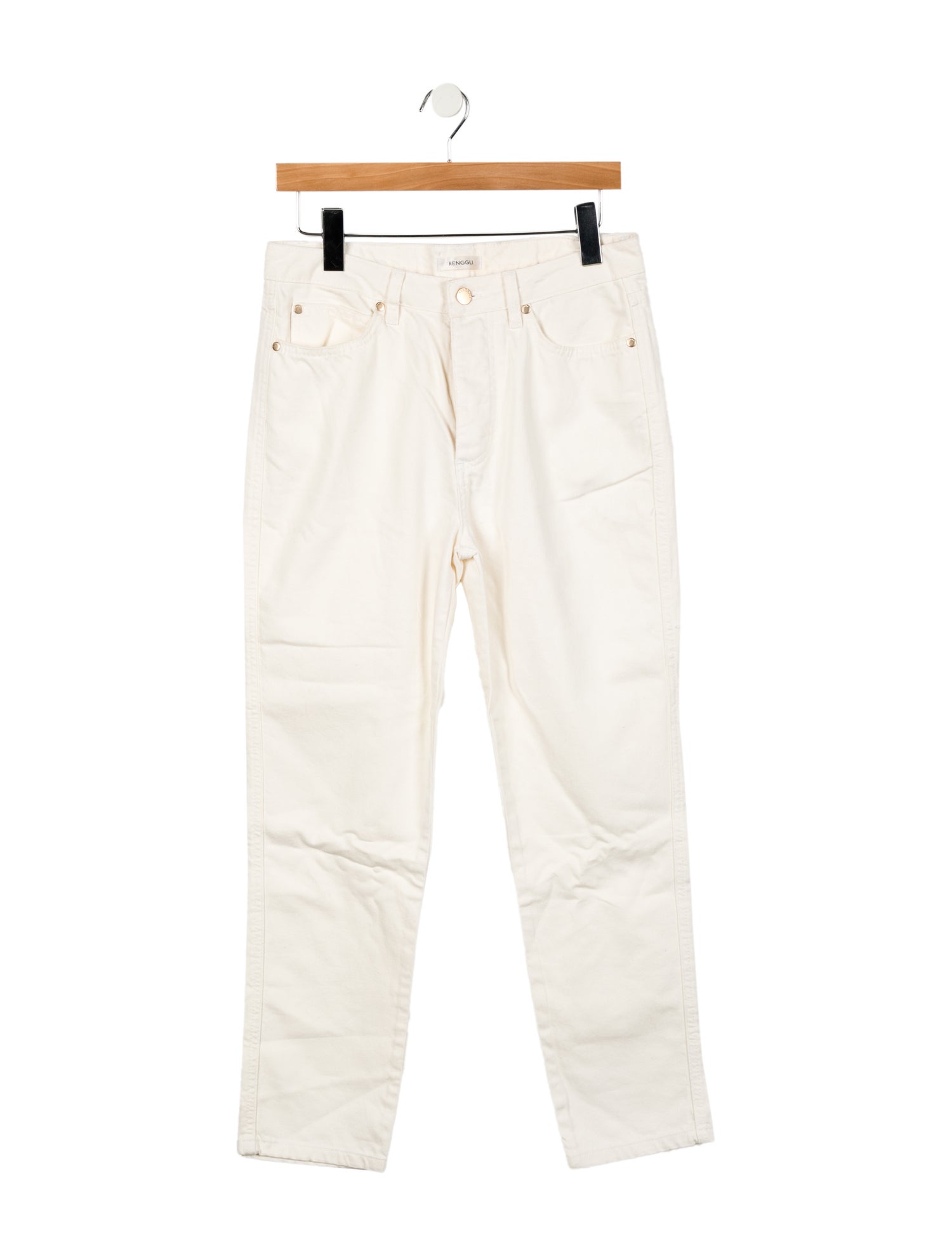 Renggli Mid-Rise Straight Leg Jeans