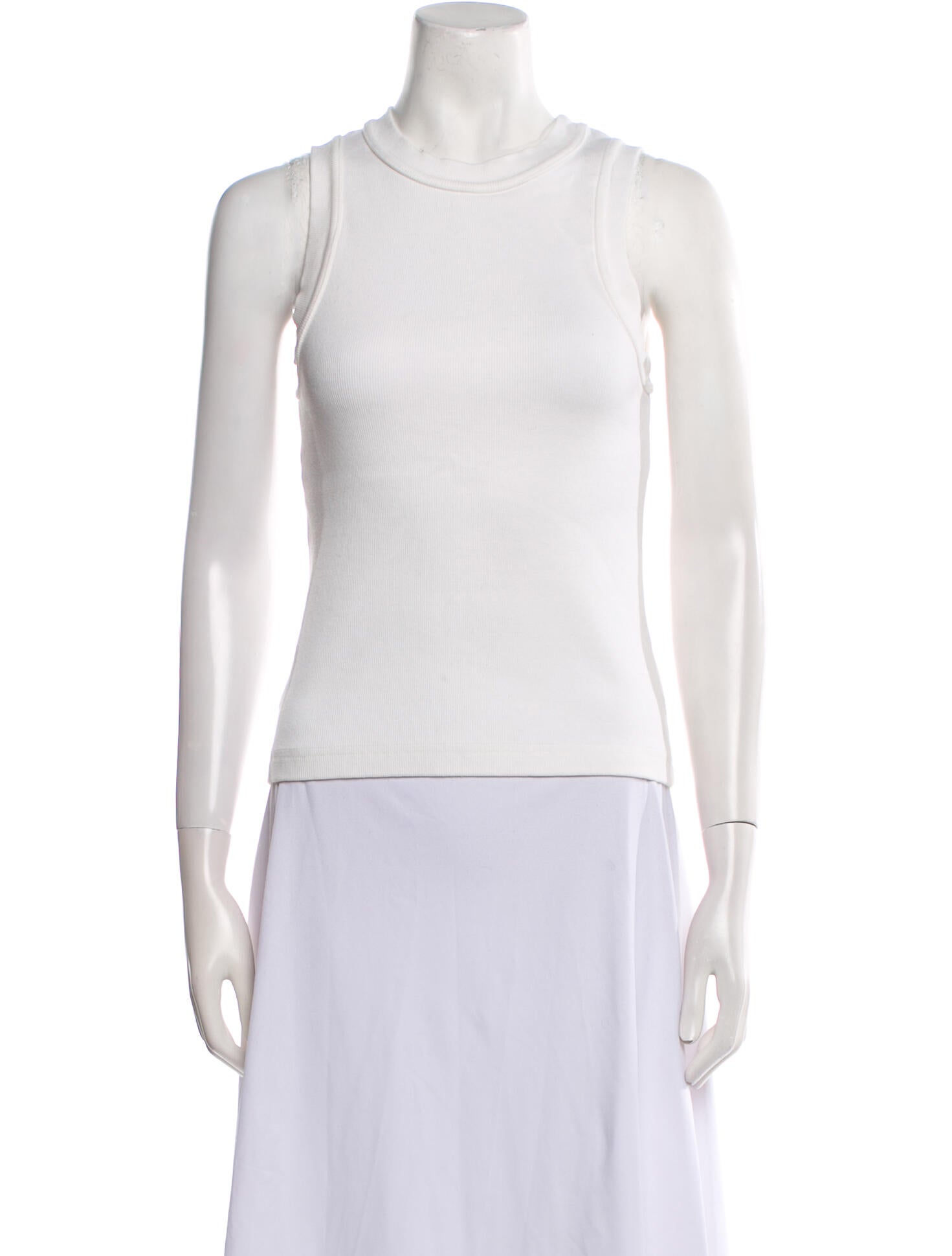 Renggli Crew Neck Sleeveless Top