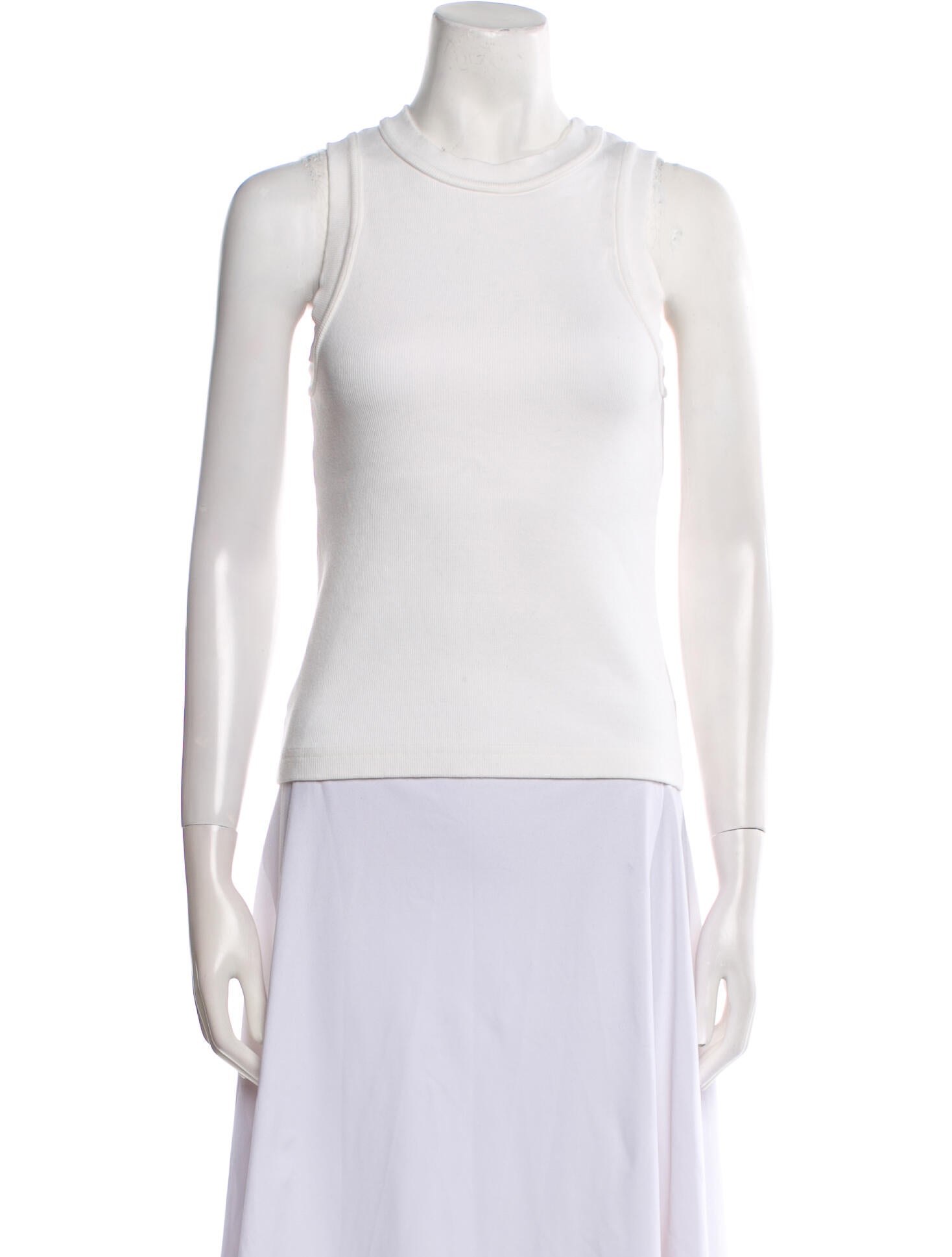 Renggli Crew Neck Sleeveless Top
