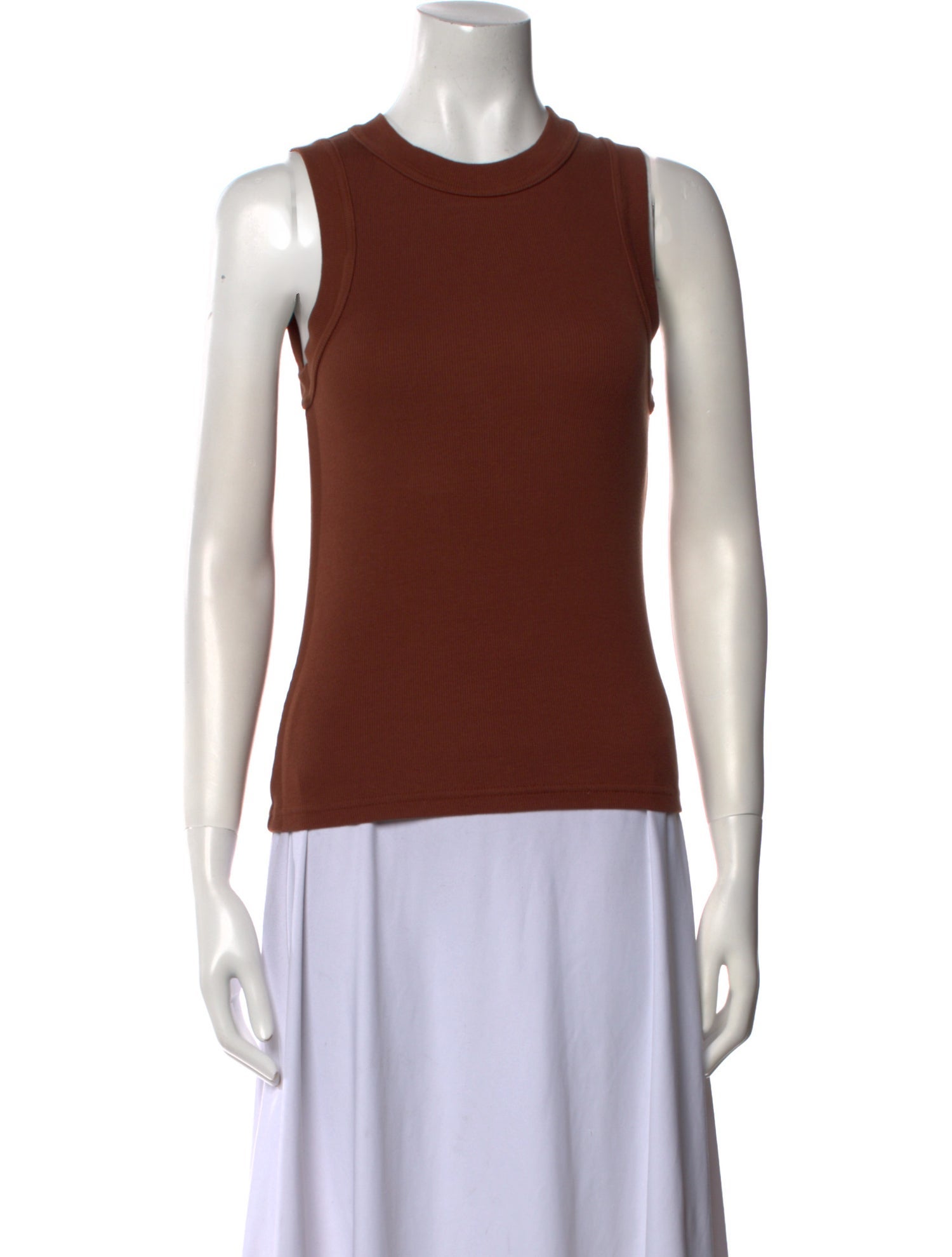 Renggli Crew Neck Sleeveless Top