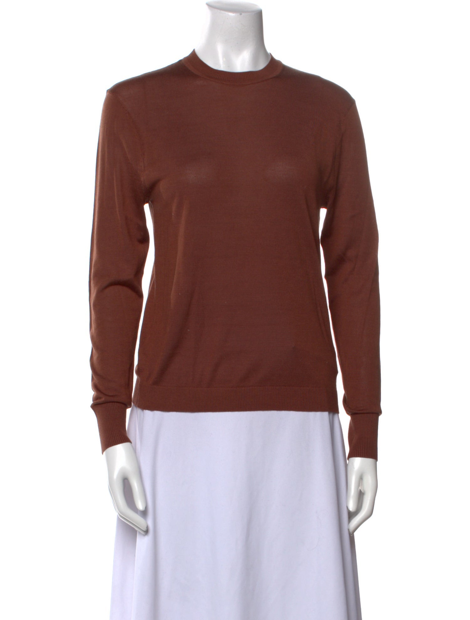 Renggli Silk Crew Neck Sweater