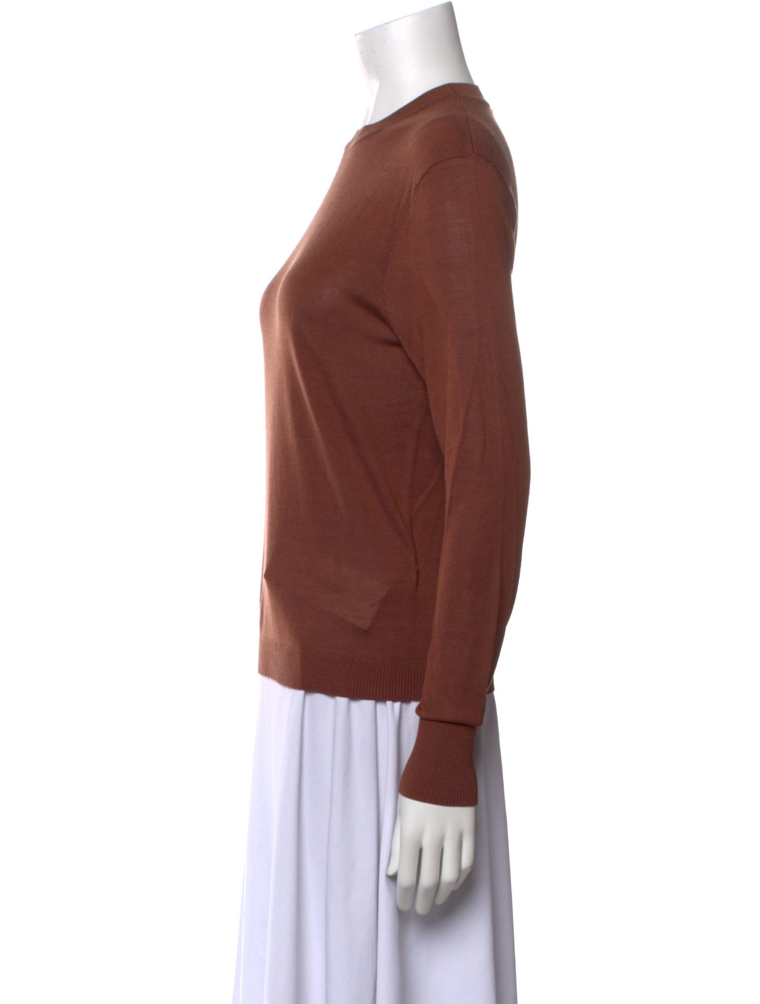 Renggli Silk Crew Neck Sweater