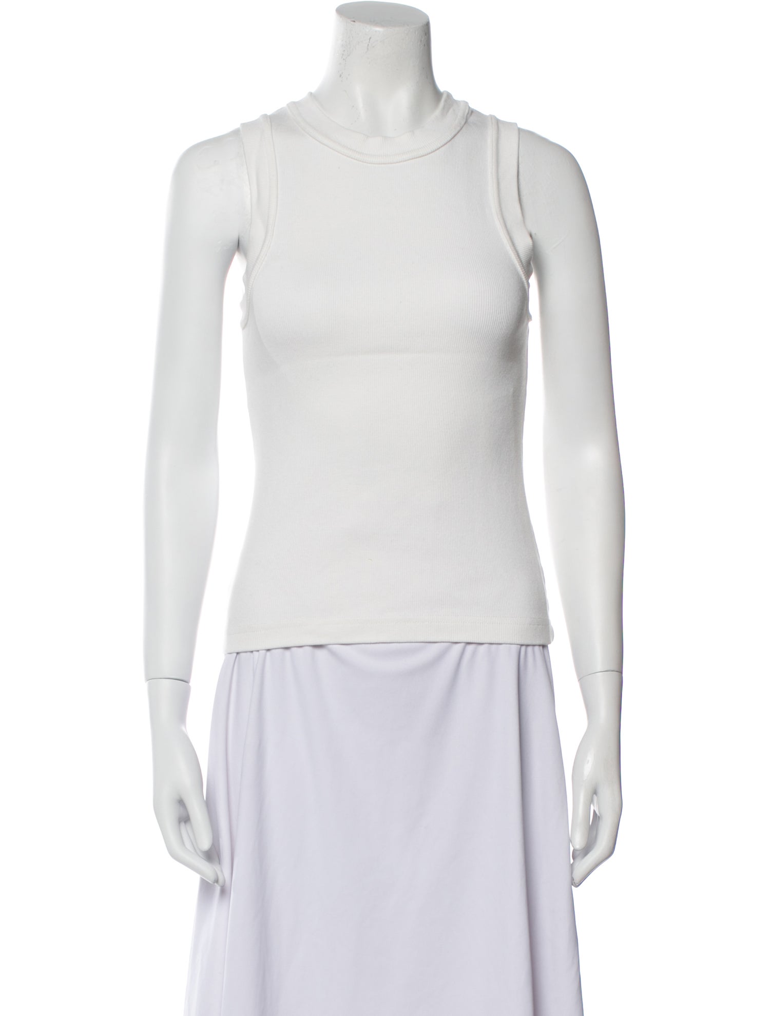 Renggli Crew Neck Sleeveless Top