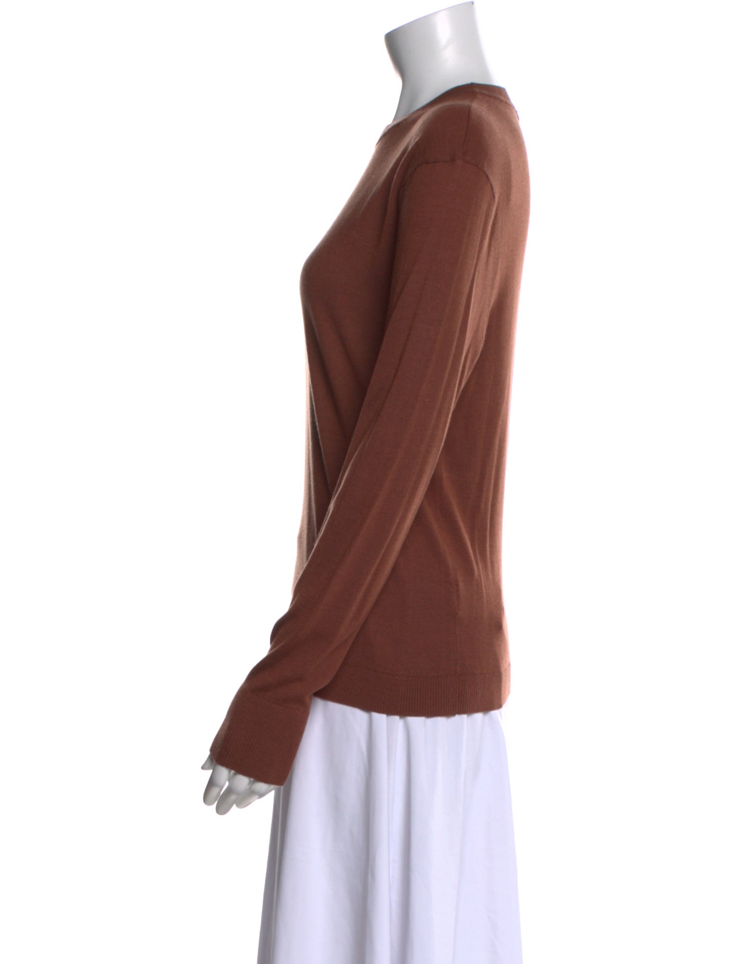 Renggli Silk Crew Neck Sweater