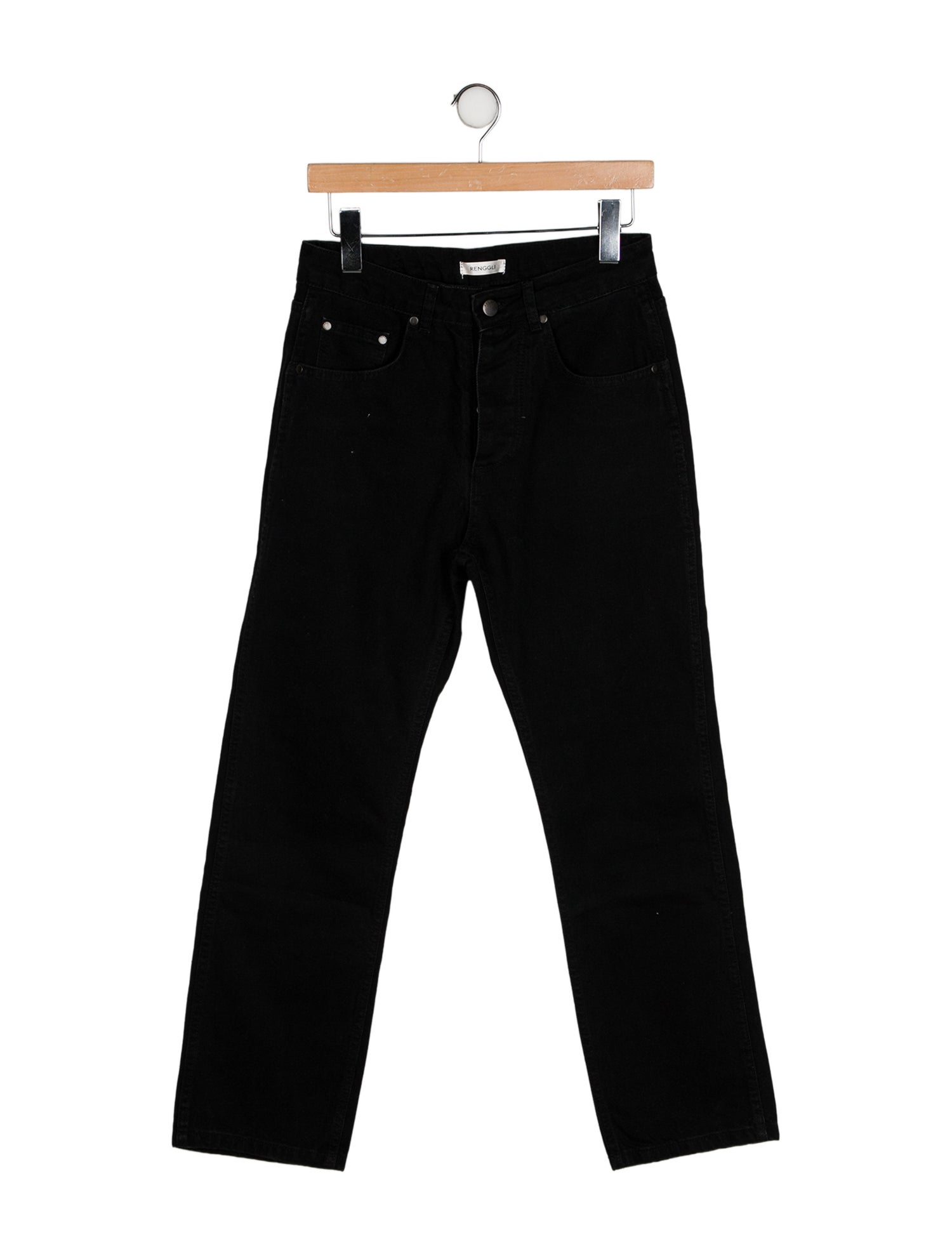 Renggli Mid-Rise Straight Leg Jeans