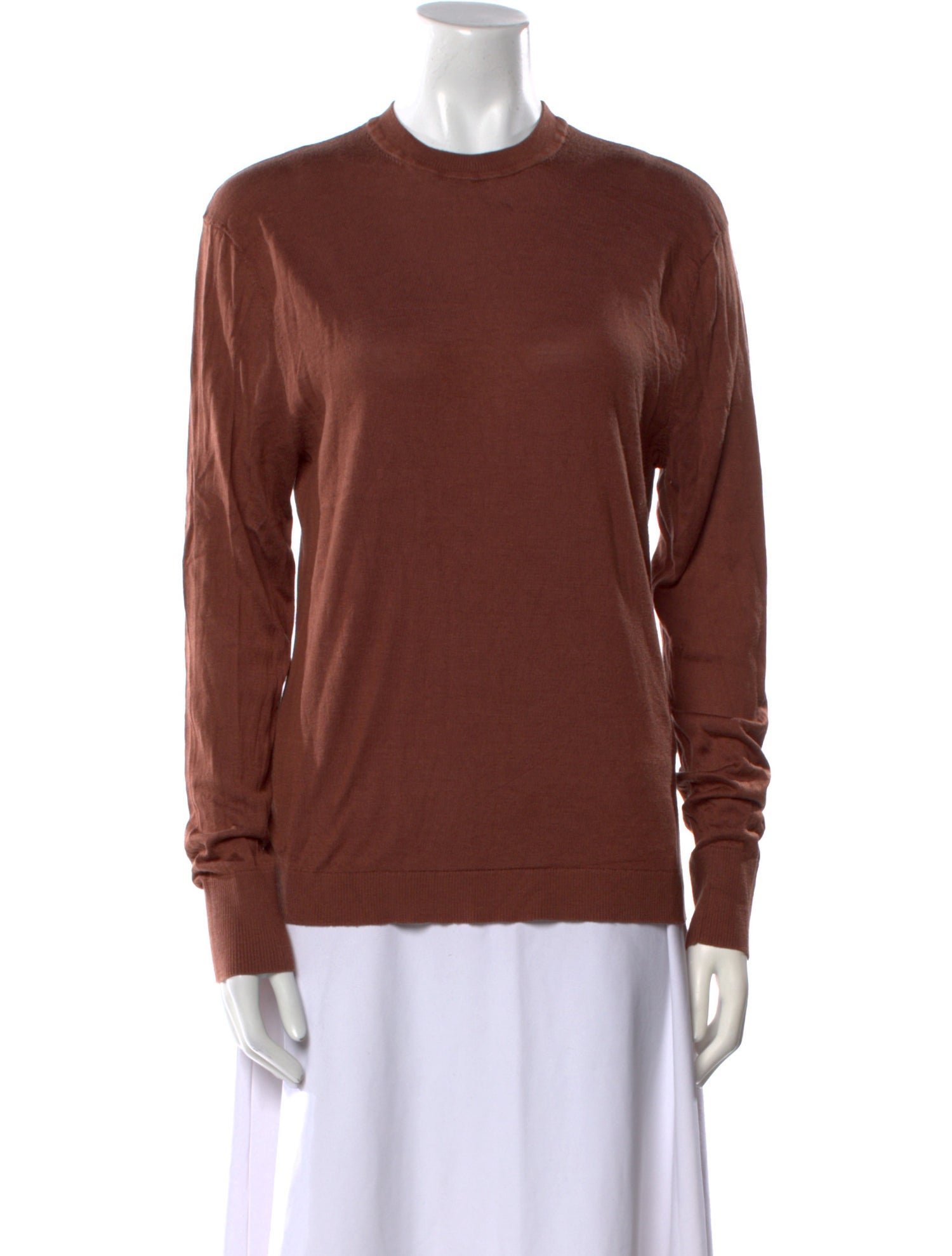 Renggli Silk Crew Neck Sweatshirt