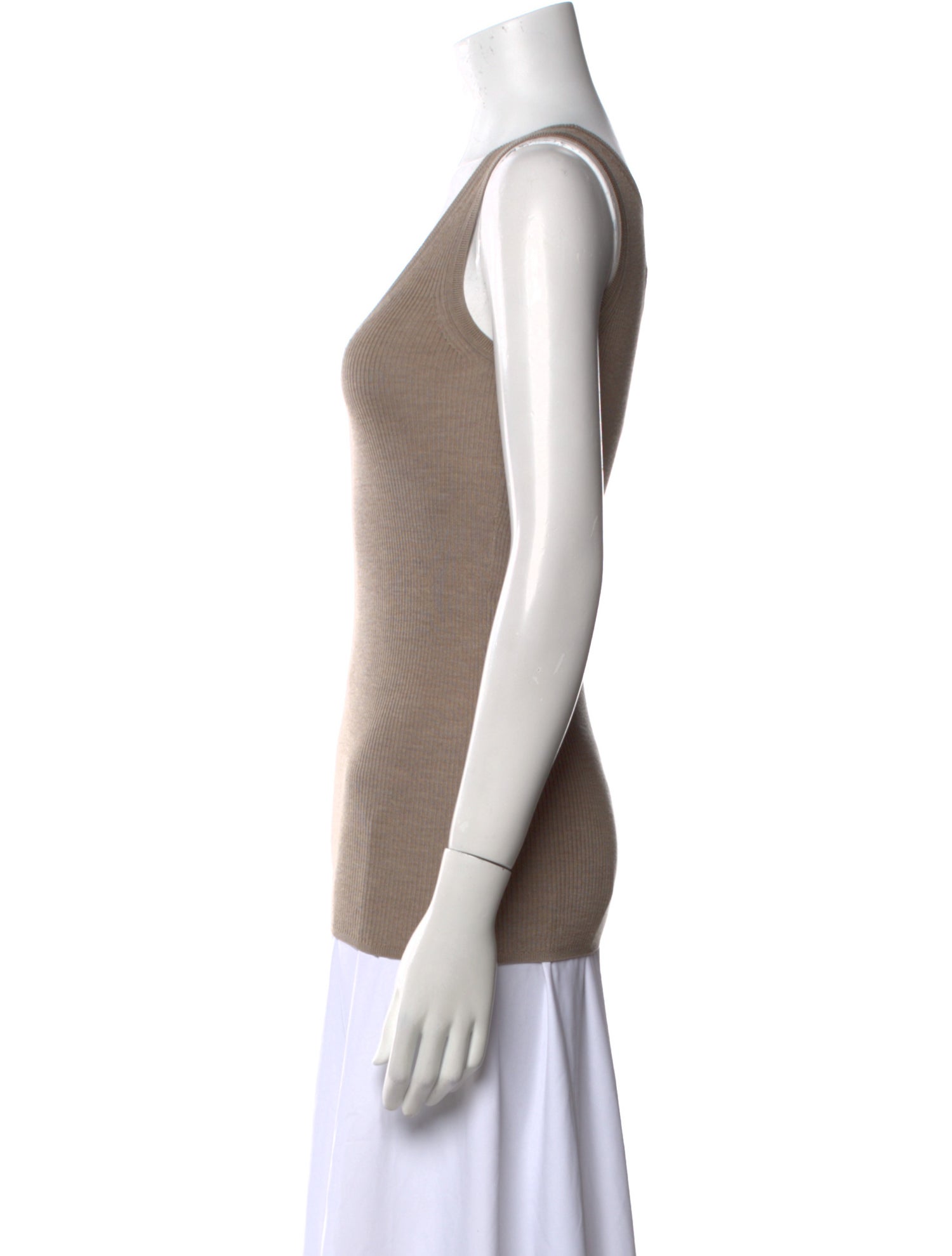 Renggli Silk Scoop Neck Top