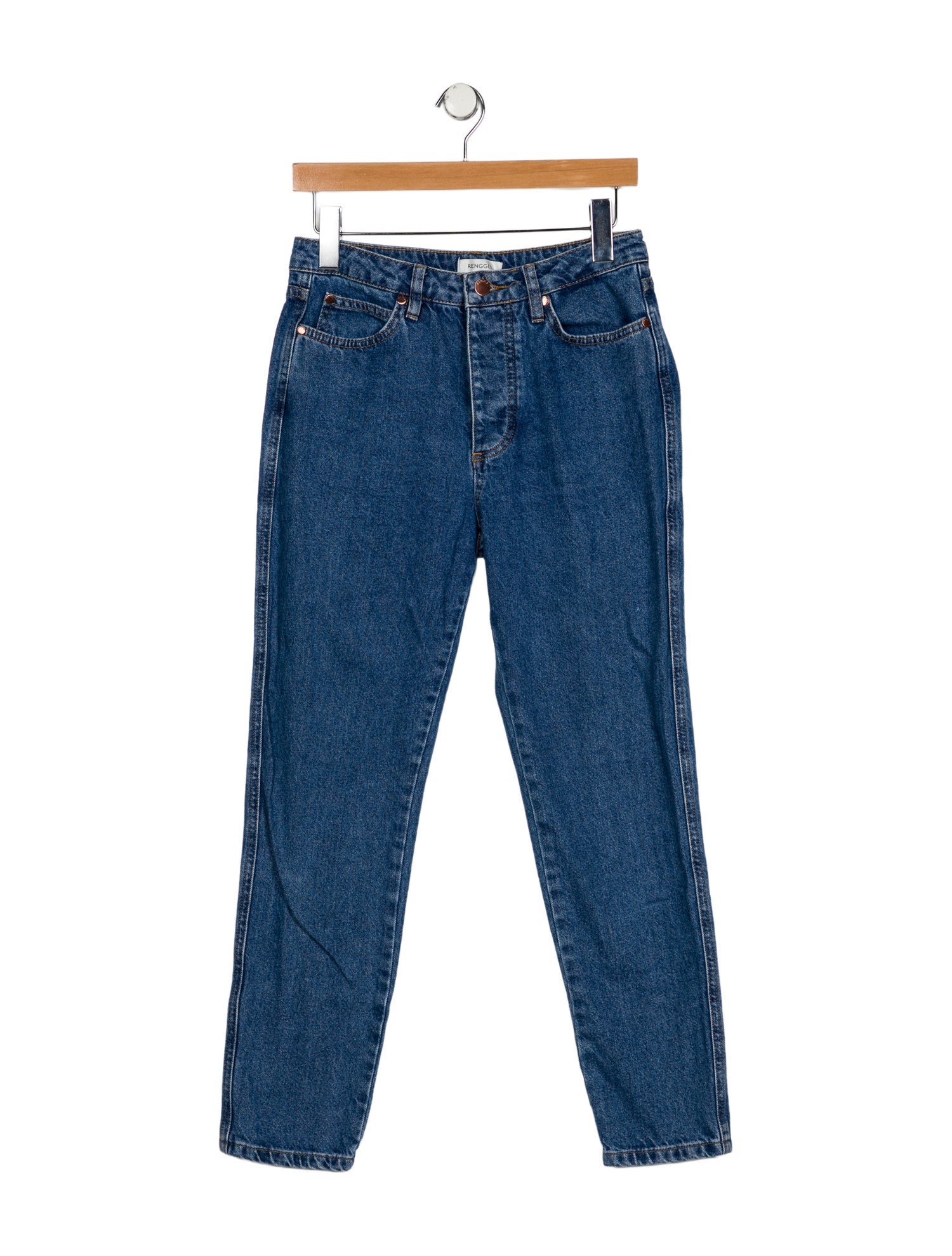 Renggli Mid-Rise Straight Leg Jeans