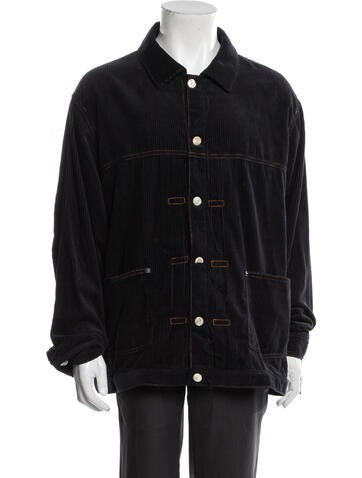 Jieda Polos V-Neck Long Sleeve Polo Shirt M