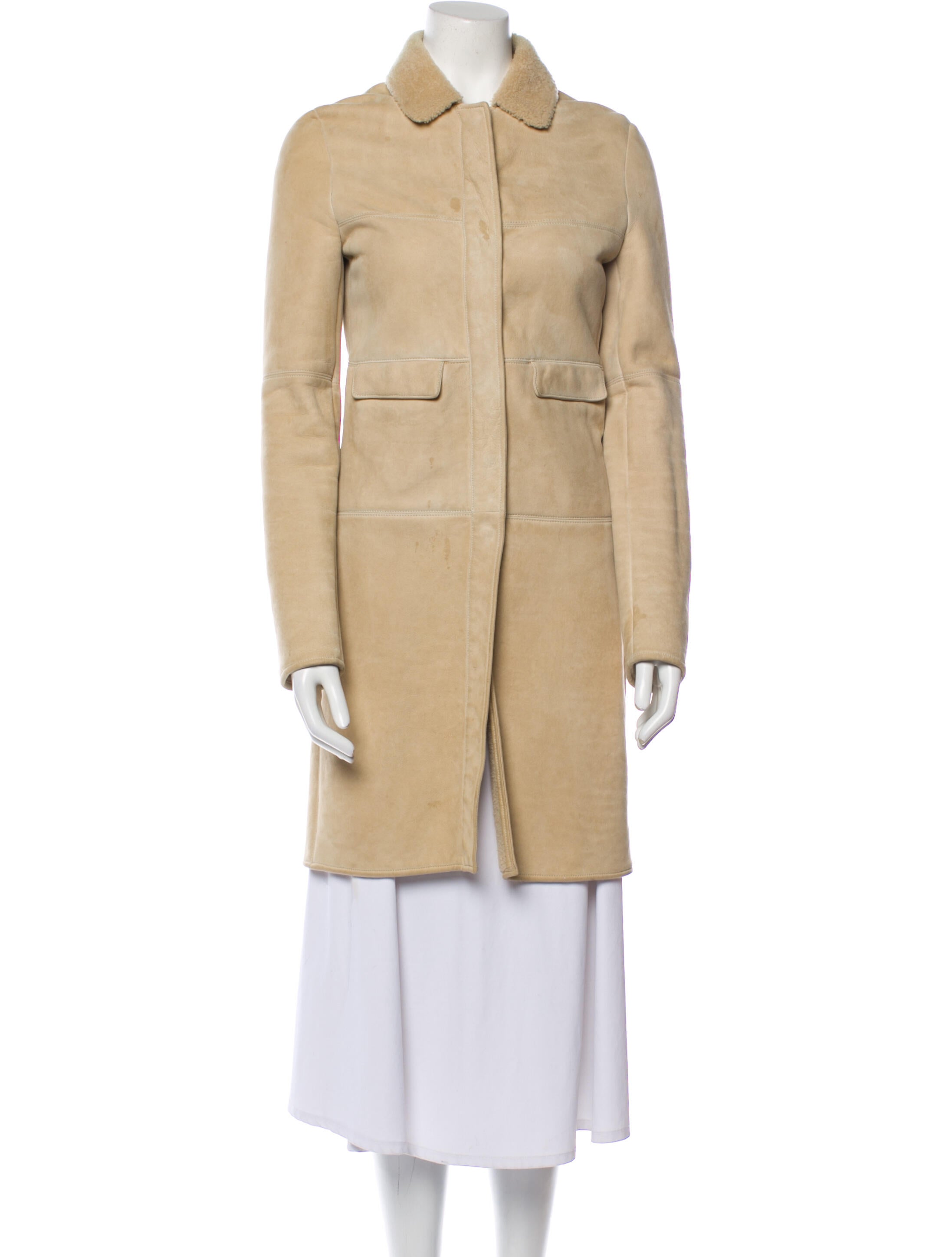 Jil Sander Vintage Leather Fur Coat