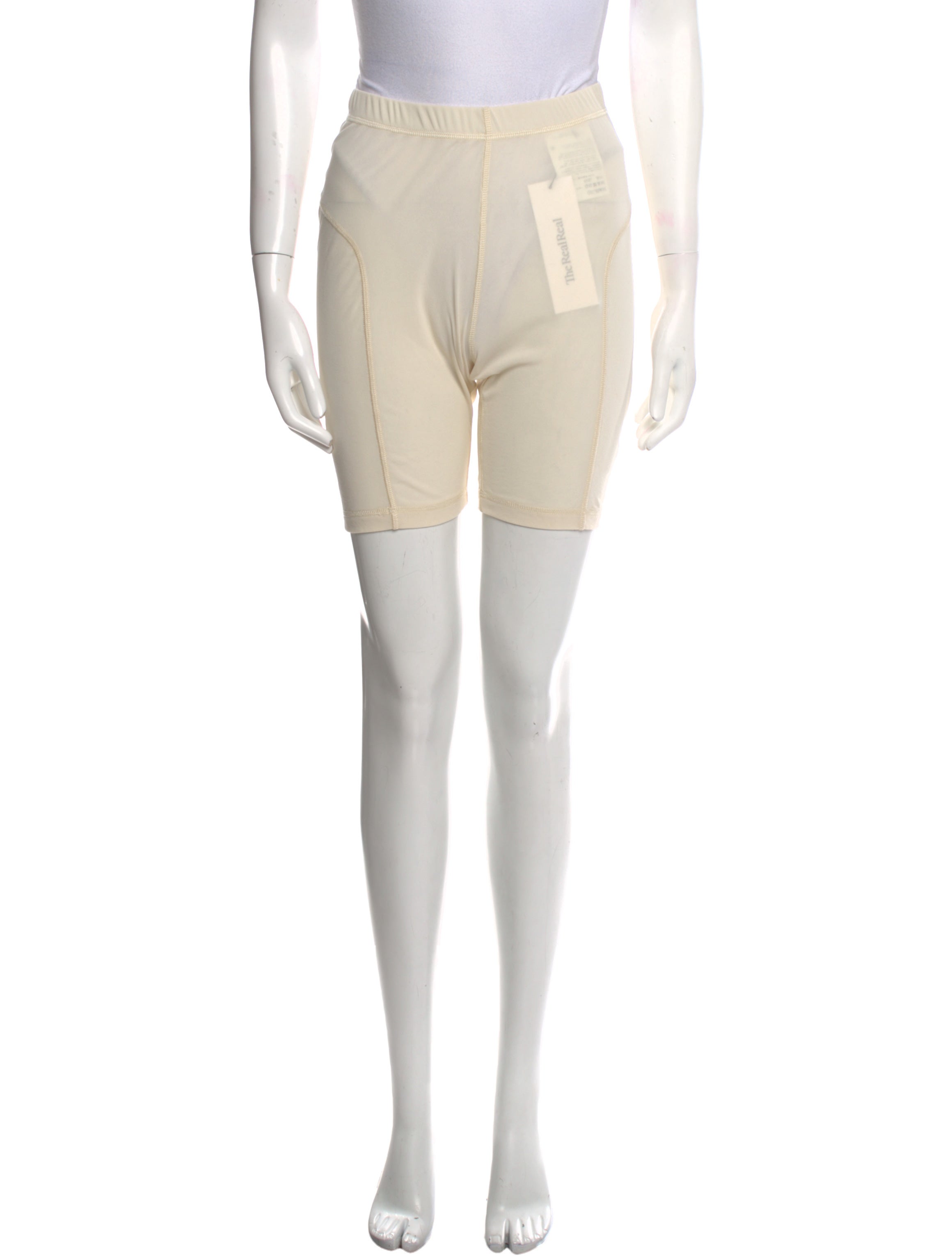 Chrome Hearts x Matty Boy 'Flames' Mini Shorts White, 8.25" Rise