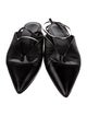 Jil Sander Leather Slingback Flats