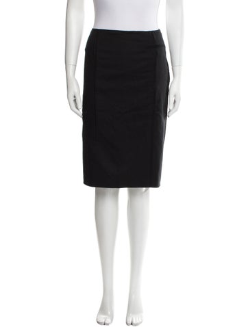 Jil Sander Skirts Virgin Wool Knee-Length Skirt Us10, Fr42 | L