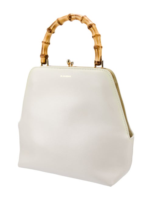 Jil Sander Textured Leather Handle Bag