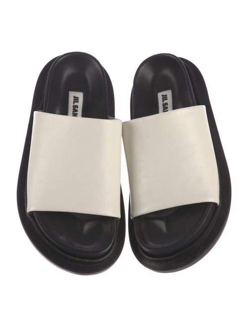 Jil Sander Leather Slides