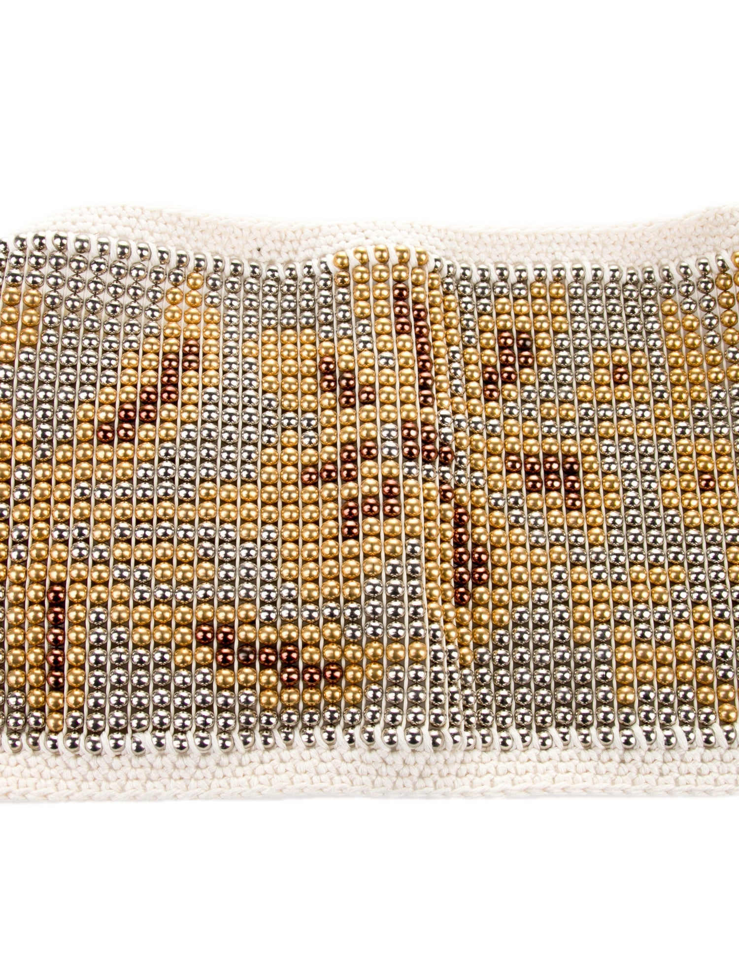 Jil Sander Wide Beaded Accents Waist Belt