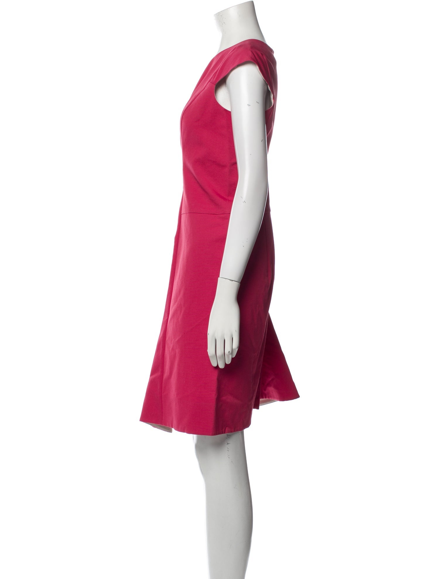 Jil Sander Scoop Neck Knee-Length Dress w/ Tags